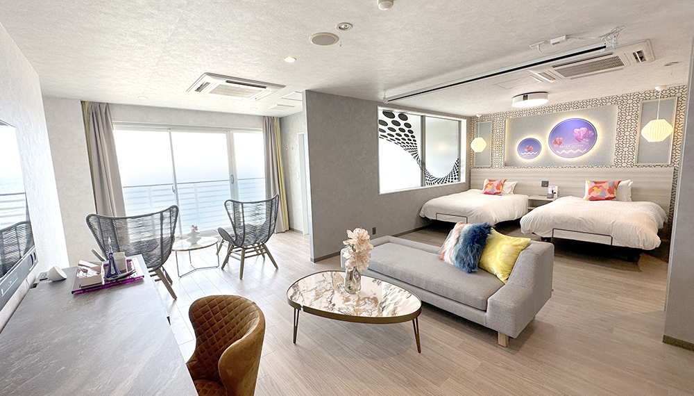 ジャグジー付きスイートルーム